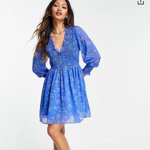 NWOT ASOS Mini Smock Dress